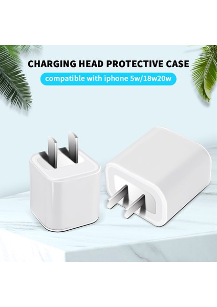 Iphone Şarj Cihazı Için 20W Için 5W 18W 20W Şarj Cihazı Koruyucu Kılıfşeffaf Tpu Cep Akıllı Telefon Şarj Koruyucusu Telefon Aksesuarları (Yurt Dışından)