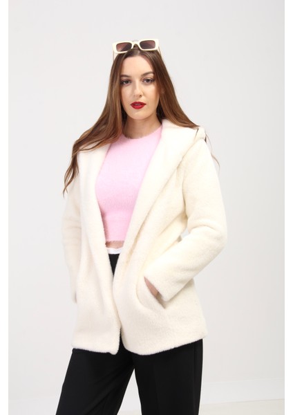 Kapüşonlu Suni Kürk modelleri