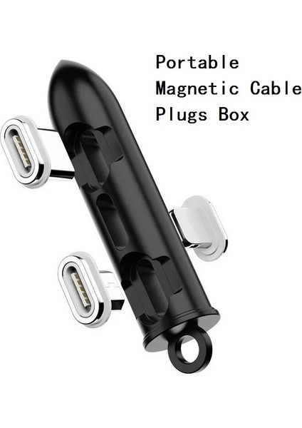 1 M Manyetik Kablo Manyetik Kablo Fişi Tip C Mikro USB C 8 Pin Hızlı Şarj Adaptörü Telefon Mikro USB Mıknatıs Şarj Cihazı Kablo Fişleri Saklama Kutusu Çantası (Yurt Dışından)