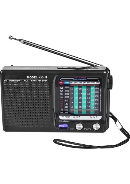 Gümüş Yeni Am/fm/sw Taşınabilir Radyo, Hoparlör Kulaklık Jakı ile Iç Mekan, Dış Mekan Acil Kullanım Radyosu (Yurt Dışından) fiyatları