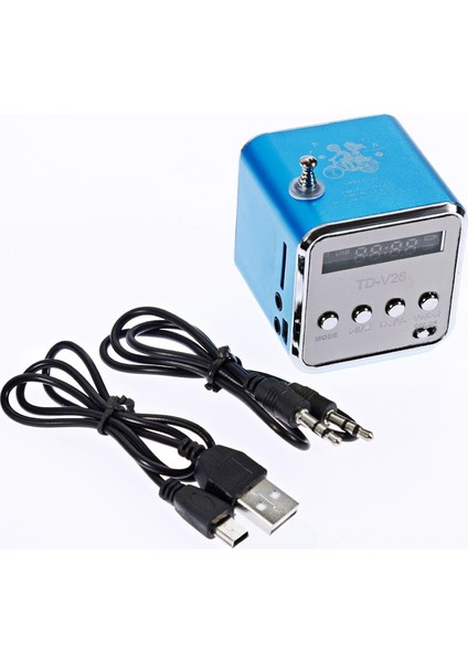 Macenta Mini TD-V26 Dijital Fm Radyo Alıcısı Taşınabilir Radyo Fm Stereo Alıcısı LCD Radyo Hoparlör Hoparlör Desteği Mikro Tf Kart (Yurt Dışından) fiyatları