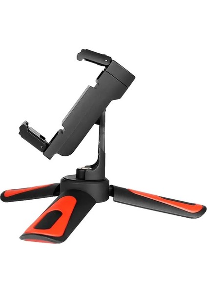 Kırmızı Kıngjoy Officia Kt-18 Tripod Telefon Mini Tripod Mobil Stand Kamera Tutucu Sabitleyici Esnek Kafa Yükseklik Açısı (Yurt Dışından)
