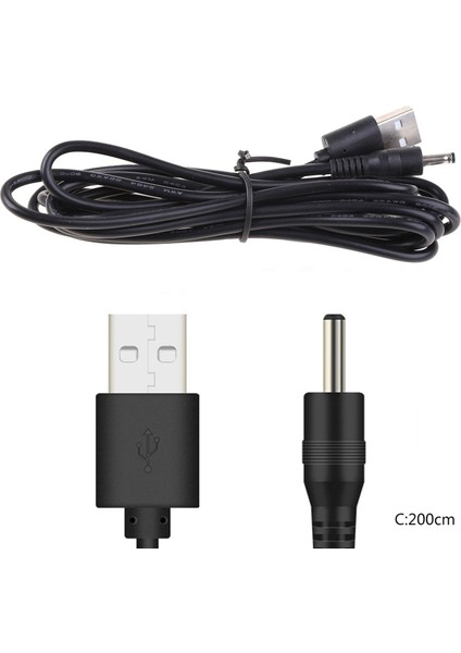 W J60A Usb'den Dc 3.5V Foreo Luna/luna 2/mini/mini 2/go/l Için Şarj Kablosu Değiştirme (Yurt Dışından) fiyatları