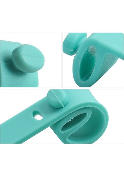 4 Adet Pembe 4 Adet Sıcak Silikon Kayış Kanca Döngü Kablo Tel Sarma Kravat Düzenli Organizatör Sarıcı Kulaklık Kablosu Sarıcı Sarma Organizatör Kablosu USB Kablosu (Yurt Dışından)