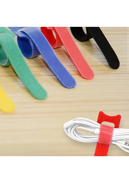 50 Adet 50 ADET/100 Adet Çıkarılabilir Kablo Bağları Renkli Plastik Yeniden Kullanılabilir Kablo Bağları Naylon Döngü Sarma Zip Paket Bağları T Tipi Kablo Bağ Teli (Yurt Dışından)