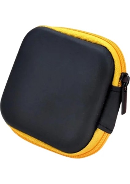 Gül Kırmızı Kulaklık Kabı Evrensel Hafif Saklama Çantası Kare Düz Renk Sert Taşıma Paket Kablosu Hediye Şarj Cihazı USB (Yurt Dışından) fırsatları