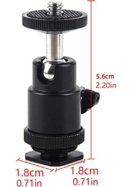 A1 Evrensel Metal Cep Telefonu Klip Braketi Tutucu Dağı 1/4 Vida Sıcak Ayakkabı Telefon Klip Tripod Monopod Standı Adaptörü (Yurt Dışından)