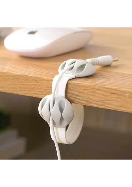 Yeşil Evrensel Üç Yuvalı Plastik Kablo Bölücü Tel Kablo Klipsi USB Kablosu Fare Hattı Bilgisayar Kablosu Için Organizatör Tutucu Sabitleyici Sarıcı (Yurt Dışından)