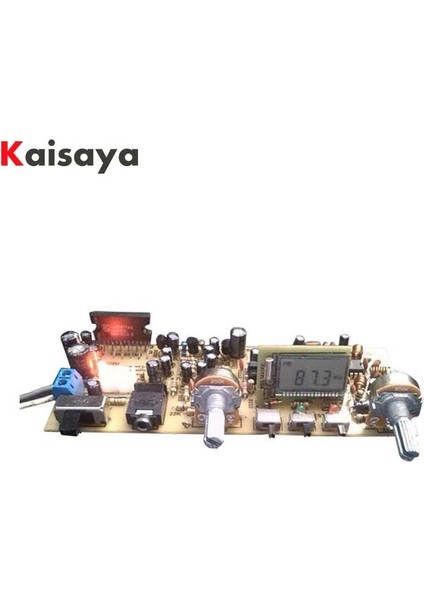 Ekran Modülü Stereo Fm Radyo Kartı Dijital Frekans Modülasyonu Radyo Kartı Seri Port Dıy Fm Radyo TA8122 TA2111 Aksesuarları G5-012 (Yurt Dışından)