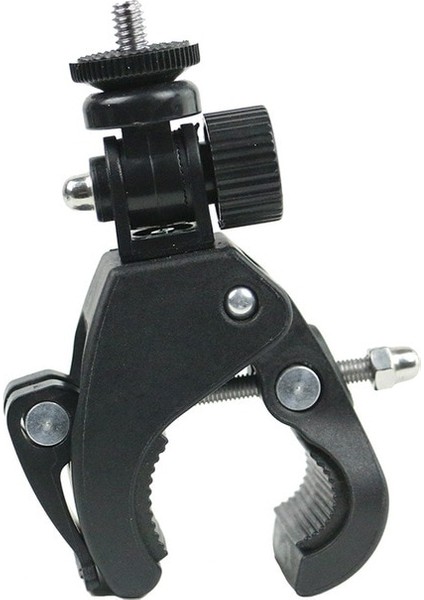 Tutucu Yüksek Kalite 1/4 Kamera Dv Dslr Bisiklet Bisiklet Gidon Kelepçe Braketi Tripod Montaj Vidası Klip Tripodlar Gopro Hero5/4/3 +/3/2/1 (Yurt Dışından)