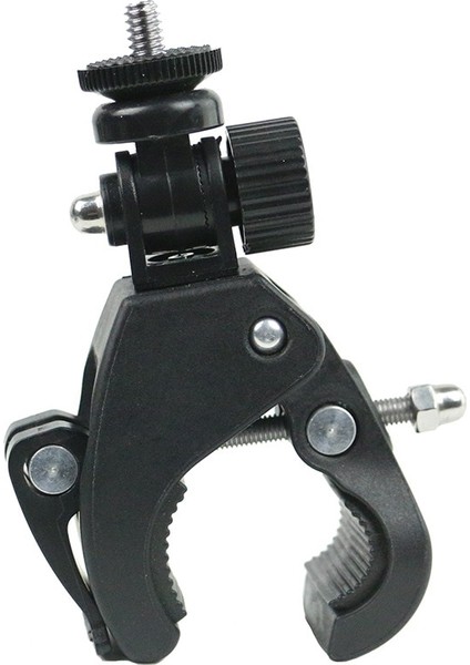 Tutucu Yüksek Kalite 1/4 Kamera Dv Dslr Bisiklet Bisiklet Gidon Kelepçe Braketi Tripod Montaj Vidası Klip Tripodlar Gopro Hero5/4/3 +/3/2/1 (Yurt Dışından)