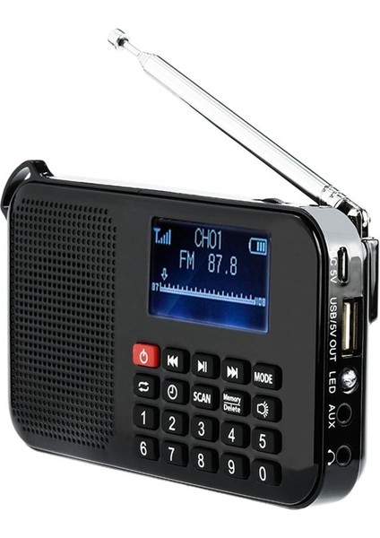 El Feneri, Uyku Zamanlayıcısı, Destek Tf Kartı ile Siyah Güneş Taşınabilir Fm Cep Radyo Hoparlör Müzik Çalar (Yurt Dışından) fiyatları