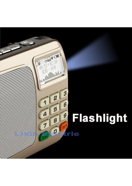 Kırmızı Rolton W505 Mp3 Çalar Mini Taşınabilir Ses Hoparlörleri Fm Radyo LCD Ekran Desteği Tf Kartı Müzik Çalma Yüksek LED El Feneri (Yurt Dışından) modelleri