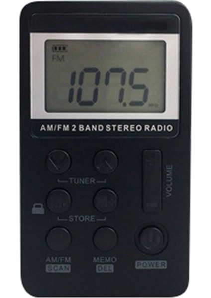 Gümüş 2021 Sıcak Mini Taşınabilir Radyo El Dijital Am Fm USB Tf Mp3 Çalar Hoparlör Şarj Edilebilir (Yurt Dışından) fiyatları