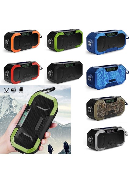 5000MAH Ordu Yeşili DF-580 Güneş Enerjili Radyo Çok Fonksiyonlu Dış Mekan Taşınabilir Bt5.0 Hoparlör El Krank Radyo Am/fm 5000MAH Güç Bankası LED Torch (Yurt Dışından) fiyatları