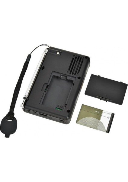 Siyah K-603 Üç Dil Ekran Taşınabilir Fm Kart Dijital Radyo Dizüstü Bilgisayarlar Cep Telefonları Için Bluetooth 5.0 Radyo (Yurt Dışından) indirimleri