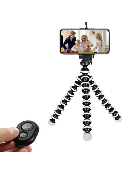WK033-2 Mini Ahtapot Tripod Tutucu Akıllı Telefon Spor Kamera Klipsli Standı Cep Telefonu Tripod Dslr Kameralar Için Gorillapod Gopro iPhone (Yurt Dışından) fiyatları