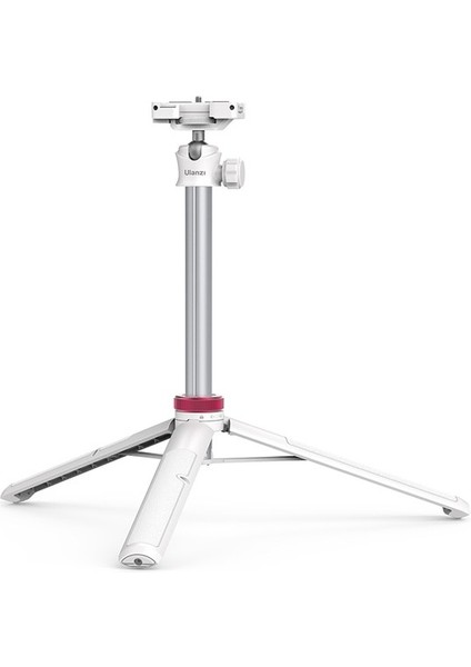 Beyaz Ulanzi Mt-44 Uzatın Canlı Yayın Tripod Standı 42 Inç Tripod Telefon Montaj Tutucu Dikey Çekim Telefon Dslr Kamera Tripodları (Yurt Dışından)