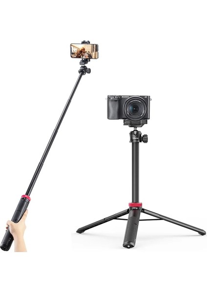 Beyaz Ulanzi Mt-44 Uzatın Canlı Yayın Tripod Standı 42 Inç Tripod Telefon Montaj Tutucu Dikey Çekim Telefon Dslr Kamera Tripodları (Yurt Dışından) fiyatları