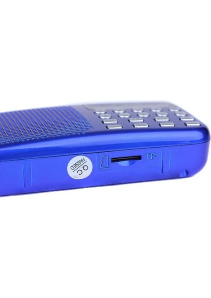 Mavi Taşınabilir Radyo Desteği Mp3 Müzik Tf / Sd Kart LCD Ekran Fm Radyo CD DVD Cep Telefonu Dizüstü Bilgisayar Için Sıcak Satış (Yurt Dışından) modelleri
