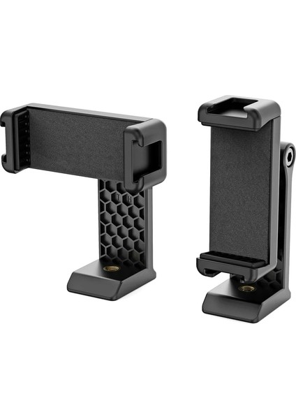 Telefon Tutucu 360° Dönebilen Telefon Tutucu Tripod Montajı Soğuk Ayakkabı ile Mic Işık Telefon Klipsi iPhone 13 Pro Max Akıllı Telefon (Yurt Dışından)