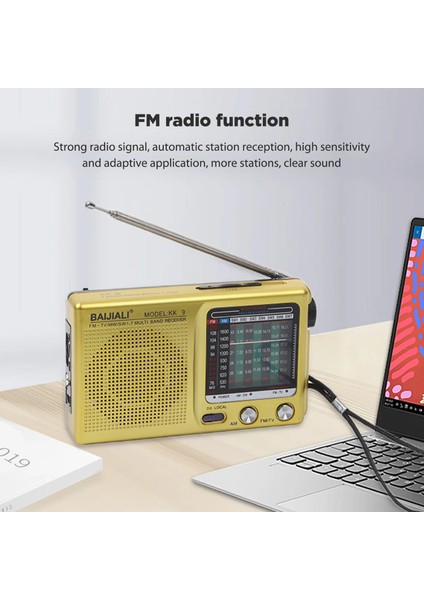 Siyah Am/fm/sw Taşınabilir Retro Radyo, Hoparlör Kulaklık Jakı ile Iç Mekan, Dış Mekan Acil Kullanım Radyosu (Yurt Dışından) modelleri