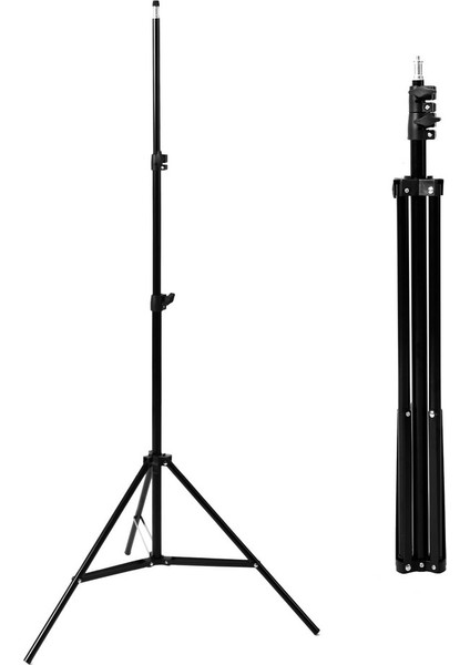 Sıcak Satış 2 M Işık Standı Tripod 1/4 Vida Kafası Fotoğraf Stüdyosu Softbox Video Flaş Şemsiye Reflektör Aydınlatma (Yurt Dışından)