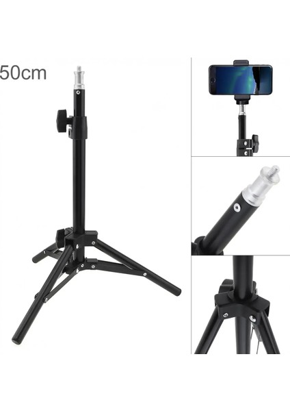 210CM 50CM 160CM Selfie Halkası Dolgu Işığı Tripod Fotoğrafçılık Işık Standı Canlı / Fotoğraf / Stüdyo / Video / Aydınlatma Stüdyosu Kitleri Için Fit (Yurt Dışından) modelleri