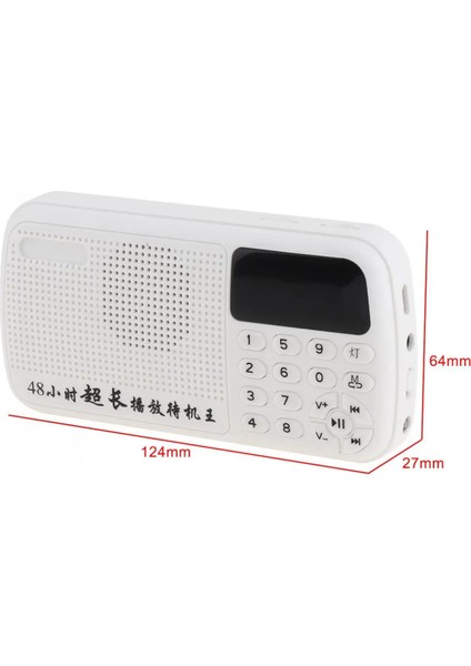 E11 Taşınabilir Radyo Mini Ses Kartı Hoparlör Fm Radyo Ev Dış Mekan Için 3.5mm Kulaklık Jakı ile (Yurt Dışından) fırsatları