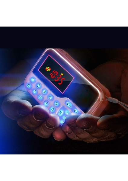 Kırmızı Jınserta Taşınabilir Mini Fm Radyo Hoparlör Müzik Çalar Tf Kart USB Pc Telefon Kılıfı Için LED Ekran Multimedya Mp3 Müzik Hoparlör (Yurt Dışından) fiyatları
