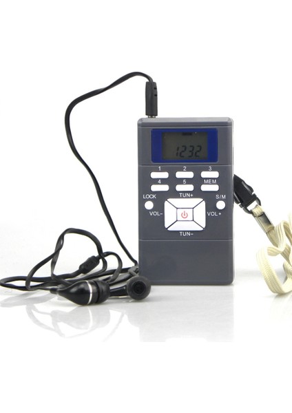 Jınserta Taşınabilir Mini Radyo Frekans Modülasyonu Dijital LED Ekran Radyo Alıcısı Sinyal Işleme + Kulaklık + Kordon (Yurt Dışından) fiyatları