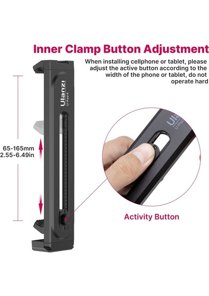 U-Pad Iı Ulanzi U-Pad Iı Evrensel Plastik Tablet Klip iPad Pro Mini Hava Için 12.9 Inç Telefon Standı Tutucu Arca 1/4 Vidalı Tripod (Yurt Dışından) indirimleri