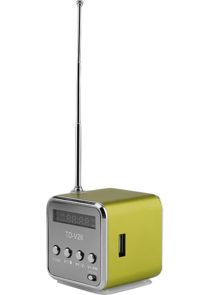 Mavi Taşınabilir Mp3/4 Fm Radyo, Mikro USB Bluetooth Alıcısı Mp3 Müzik Çalar Dahili Ses Arabirimi Hoparlör LCD Stere (Yurt Dışından) indirimleri
