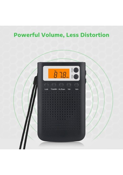Abd Yeni Mini Radyo Taşınabilir Stereo Cep Radyo Hoparlör Dahili Hoparlör Kulaklık Jakı Am Fm Çalar Saatli Radyo Yaşlı Ebeveynler Hediye (Yurt Dışından) modelleri
