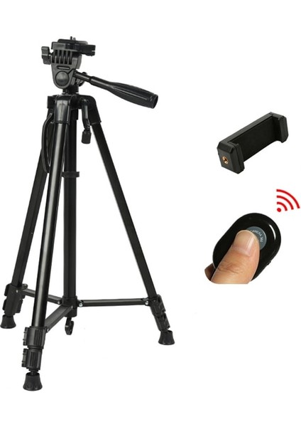 3366 Tripod Yürüyüş Yolu Fotoğraf Işık Standı Taşınabilir Tripod Softbox Için 1/4 Vida ile LED Halka Işık Telefon Kamera Lazer Seviye Projektör (Yurt Dışından)