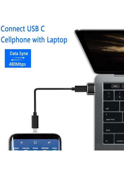 Seçenek 2 USB Tip-C Dönüştürücü Adaptör USB 2.0 Adaptör Fişi Taşınabilir Bilgisayar Telefonu Adaptörü Cep Telefonu Dönüştürücüler Desteği Dropshipp (Yurt Dışından)