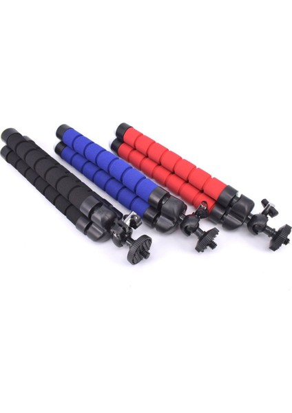 U Esnek Sünger Ahtapot Mini Tripod Kablosuz Uzaktan Deklanşör ile iPhone Mini Kamera Tripod Telefon Tutucu Klip Standı (Yurt Dışından) modelleri