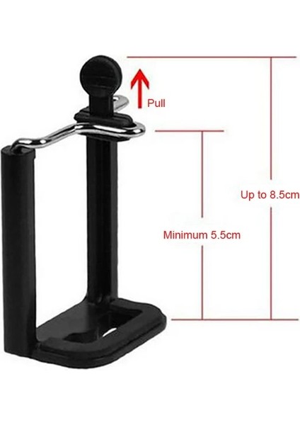 U-Şekilli Telefon Klipsi Telefon Için Tripod Hafif Kamera Tripod Standı Bluetooth Uyumlu Uzaktan Telefon Tutucu Video Fotoğrafçılığı Xiaomi Huawei Için (Yurt Dışından)