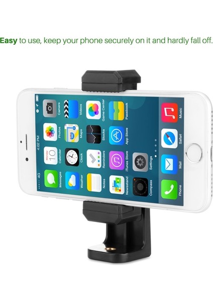 Evrensel Montaj 360 Derece Döndür Cep Telefonu Standı Dikey Braket Akıllı Telefon Klip Tutucu IPhone x Samsung Xiaomi Için 360 Adaptör Tripod Montajı (Yurt Dışından) modelleri