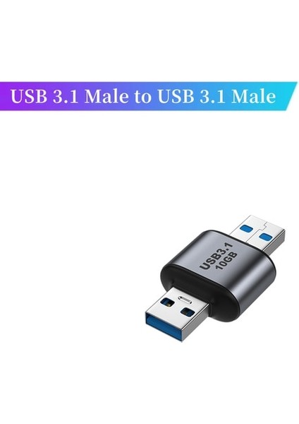 D 10 Gbps Tip C USB 3.1 Dönüştürücü Erkek Kadın Şarj Portu Adaptörü Yüksek Hızlı Veri Transferi Telefon Macbook Tablet Konektörü (Yurt Dışından)