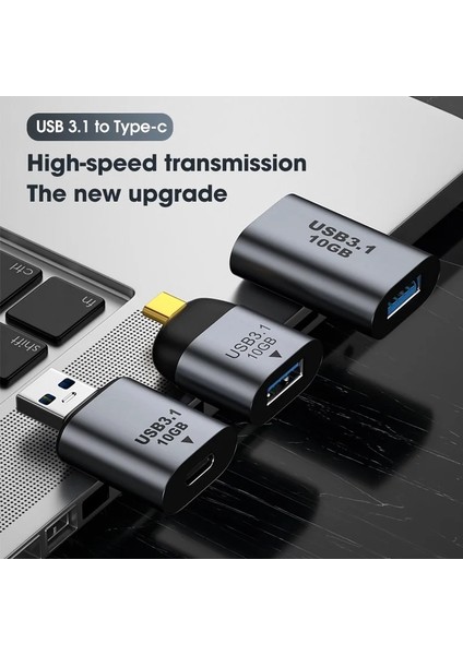 D 10 Gbps Tip C USB 3.1 Dönüştürücü Erkek Kadın Şarj Portu Adaptörü Yüksek Hızlı Veri Transferi Telefon Macbook Tablet Konektörü (Yurt Dışından) modelleri