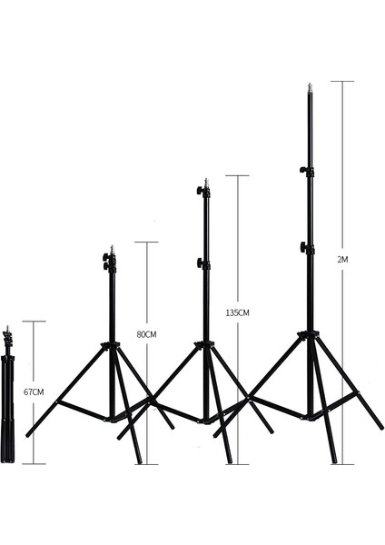 55 cm Bluetooth ile Tripod Telefon Cep Telefonu Için Selfie Sopa Ayarlanabilir Işık Standı 1/4 Vida Kafası Fotoğraf Stüdyosu Yanıp Söner Fotografik Softbox (Yurt Dışından) indirimleri