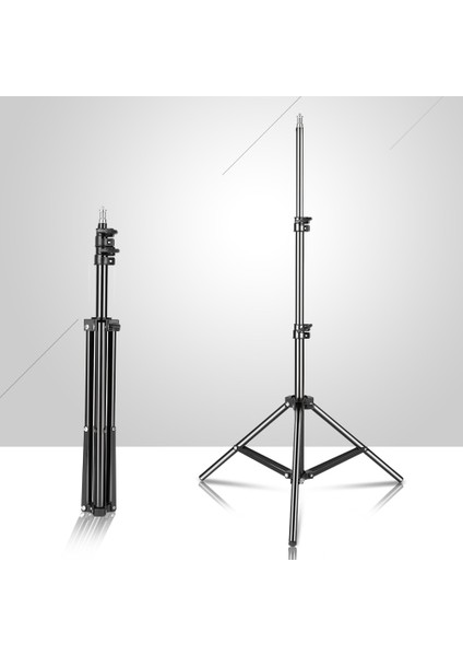Düz Kafa 150 Cm/59 Inç Fotoğraf Tripod Işık Standı 1/4 "vidalı Doğum Günü Partisi Toplantısı Seyahat Düğün (Yurt Dışından) modelleri