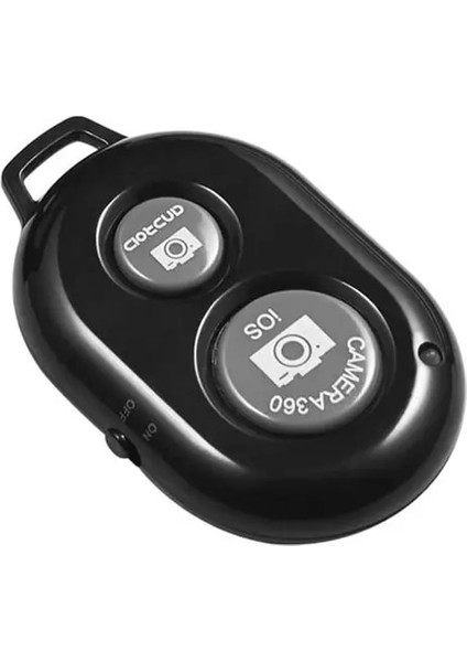 Sadece Uzaktan Kumanda Mobil Tutucu Esnek Sünger Ahtapot Mini Tripod Kablosuz Uzaktan Deklanşör IPhone Mini Kamera Tripod Telefon Tutucu Klip Standı (Yurt Dışından)