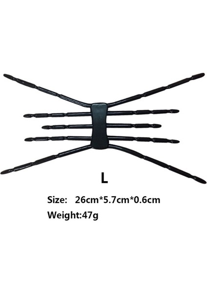 Siyah L Büyük Boy Esnek Örümcek Montaj Tutucu Braketi Cep Telefonları iPad Tabletler Için Masaüstü Selfie Standları Tripod (Yurt Dışından)
