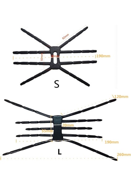 Siyah L Büyük Boy Esnek Örümcek Montaj Tutucu Braketi Cep Telefonları iPad Tabletler Için Masaüstü Selfie Standları Tripod (Yurt Dışından) indirimleri