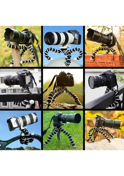 Xl Ahtapot Tripod Standı Esnek Gorillapod Cep Telefonu Kamera Masa Masası Mini Tripod Telefon iphone Huawei Samsung Xiaomi (Yurt Dışından) fırsatları