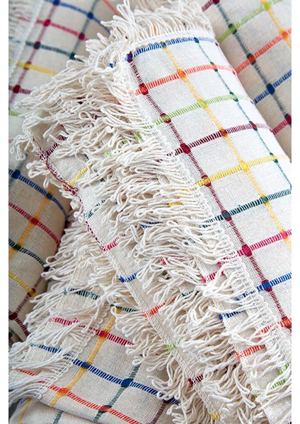 Pamuklu Buldan Işi Çekyat Örtüsü (180*200 cm ) fiyatları