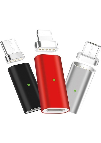 Mikro USB Manyetik Adaptör Ios Ios IPhone 14 13 12 11 Pro Max 8 7 Artı Xr Xs Max Manyetik Şarj Tarihi Kablosu 4 Renk Sıcak (Yurt Dışından) modelleri