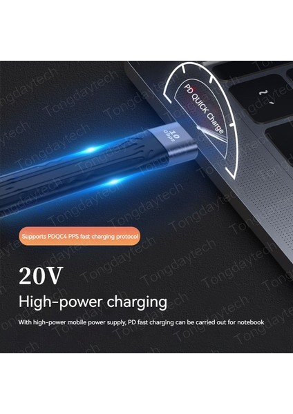 AD087 100W USB C Otg Kablo Adaptörü Esnek Fpc 10GBPS Veri Transferi 20V 5A USB Şarj Dönüştürücü Dizüstü Samsung Xiaomi Telefon (Yurt Dışından) fırsatları